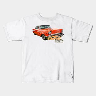 1957 Chevrolet Bel Air Hardtop Coupe Kids T-Shirt